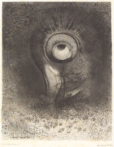 Tal vez hubo una primera visión intentada en la flor de Odilon Redon