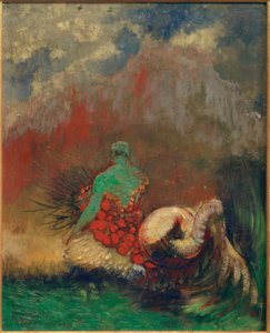 La sirena de Odilon Redon