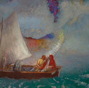 La Voile Grise, c.1900-05 de Odilon Redon
