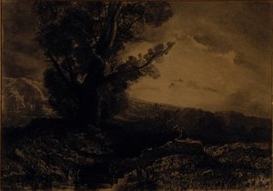 Paisaje de Odilon Redon