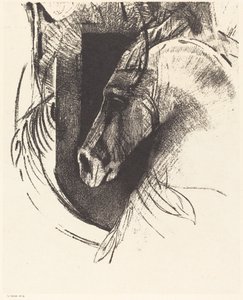 El corcel de Odilon Redon