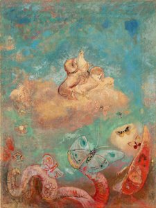 carro de Apolo. Pintura de Odilon Redon (1840-1916), óleo sobre lienzo, hacia 1912. Arte francés, siglo XX, simbolismo, nabis. Museo de Arte Moderno, Nueva York (EE.UU.). de Odilon Redon