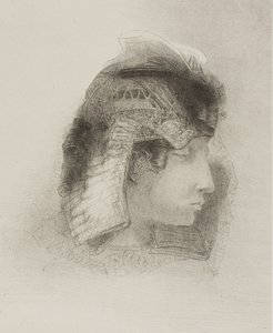 ¡Mis besos tienen el sabor de la fruta que se derretiría en tu corazón!... ¡Me desprecias! ¡Adiós!, lámina 4 de 24 de Odilon Redon