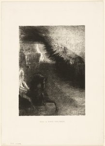Peregrino del mundo sublunar, lámina 5 de 6 de Odilon Redon