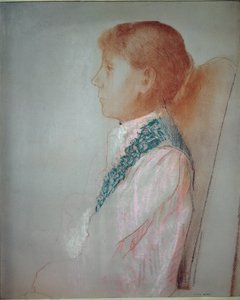 Retrato de Madame Odilon Redon de Odilon Redon