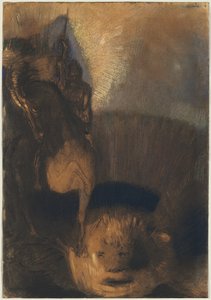 San Jorge y el Dragón de Odilon Redon
