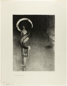Halo de serpiente de Odilon Redon