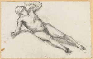 Estudio para La Guerra de Odilon Redon