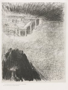 El Apocalipsis de San Juan: Y yo, Juan, vi la Ciudad Santa, la Nueva Jerusalén., 1899 de Odilon Redon
