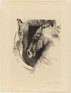 El corcel de Odilon Redon