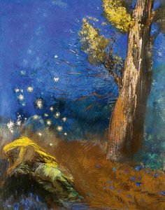 La muerte de Buda de Odilon Redon