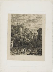 El Vado: Paisaje con Jinetes de Odilon Redon