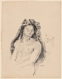 La reina de Saba de Odilon Redon