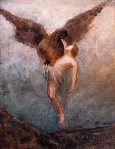 La violación de Ganímedes, hacia 1910 (óleo sobre lienzo)