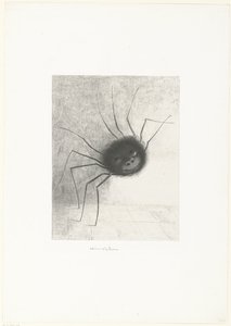La araña de Odilon Redon