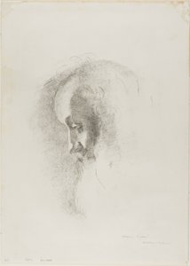 A la vejez, de la noche de Odilon Redon