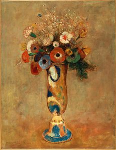 Jarrón de flores, 1912 de Odilon Redon