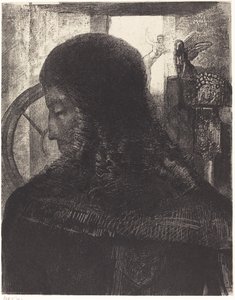 Viejo caballero de Odilon Redon