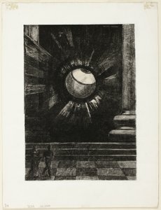 Visión, lámina ocho de En sueños de Odilon Redon