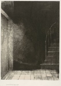 Ambos vimos una gran luz pálida, lámina 2 de 6 de Odilon Redon