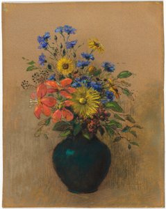 Flores silvestres de Odilon Redon