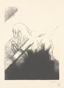 Caballo alado de Odilon Redon