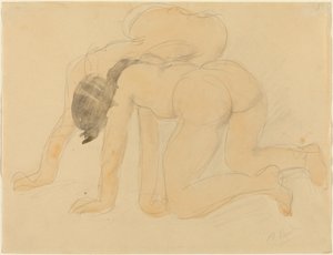 Dos desnudos de Odilon Roche