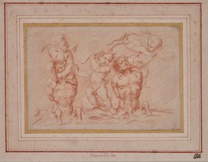 Tritones y Putti