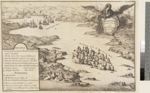 La expedición de Tordenskjold en Dynekilden 1716 de Odvardt Helmoldt de Lode