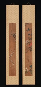 Flores de primavera y otoño, poco después de 1701 de Ogata Korin