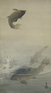carpa de Ohara Koson