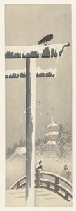 Torii en la nieve