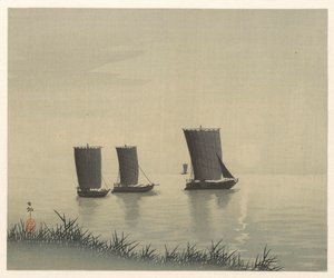 botes de pesca de Ohara Koson