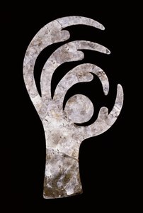 Recorte de garra de pájaro, 200 a.C.-400 d.C. de Ohio Hopewell culture
