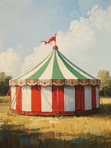 Carpa de circo clásica de Ohkimiko
