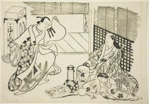 Todo tipo de artículos para el hogar, de la serie "Escenas famosas de obras de teatro de marionetas japonesas"