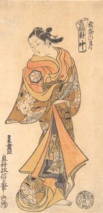 Luna en la provincia de Musashi, ca. 1740