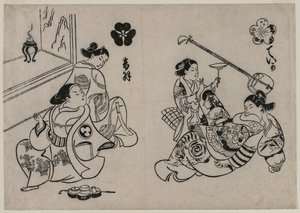 Three Courtesans with a Client