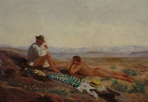 después del baño de Olaf Isaachsen