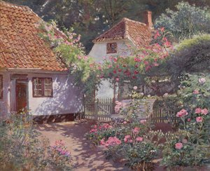 El jardín de rosas, c.1920