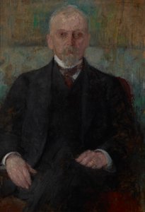 Retrato de Henryk Sienkiewicz (1846-1916) de Olga Boznanska