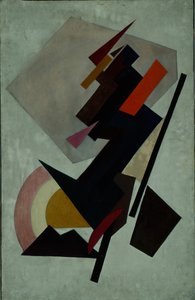 Composición abstracta. Suprematismo de Olga Rozanova