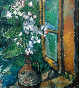 Jarra con Flores de Olga Rozanova