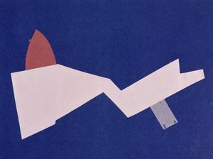 Guerra Universal: Obra de collage de Olga Rosanova, enero de 1916