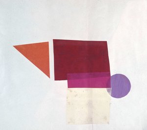 Guerra Universal: Collage de Olga Rosanova, enero de 1916