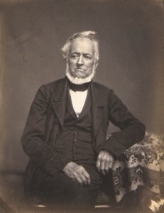 Retrato de un caballero de pelo blanco de Oliver H. Willard