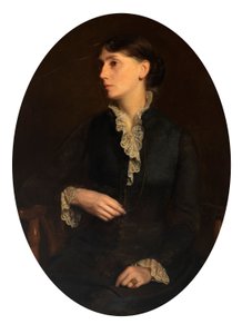 Retrato de Fidelia Bridges de Oliver Ingraham Lay