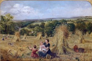 El campo de la cosecha de Oliver Lupton