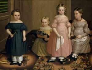 Los niños Alling, c.1839