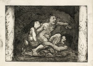Dos mujeres peleando por un hombre